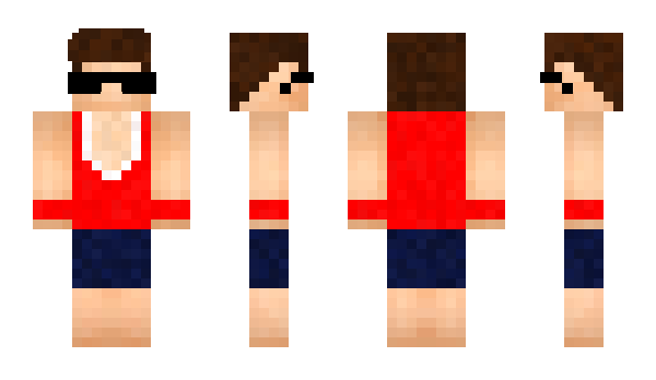 Minecraft skin Anonys