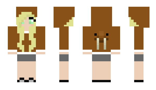 Minecraft skin EnderGirl2004