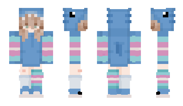 Minecraft скін по ніку Nixjussid