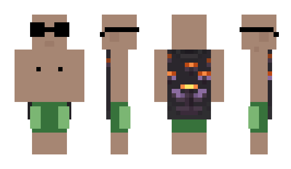 Minecraft skin Glitchyeh