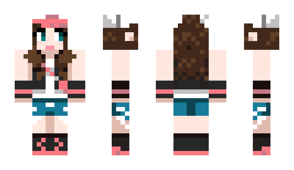 Minecraft skin ash2002