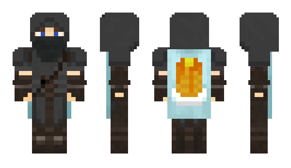 Minecraft skin Vierchas