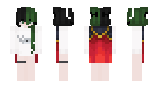 Minecraft skin Nicxlly