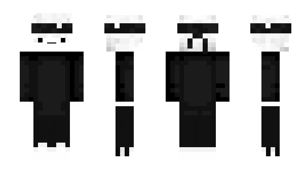 Minecraft скін по ніку NonSlim