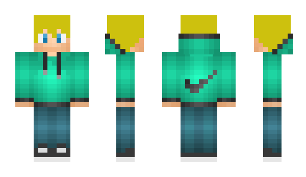 Minecraft skin luckybro