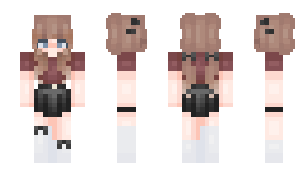 Minecraft скин по нику PinkLegs