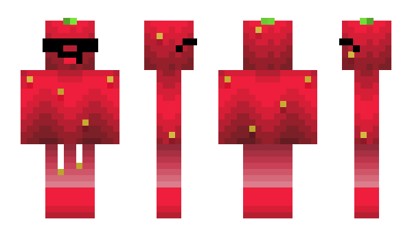 Minecraft skin StrawberryBoy