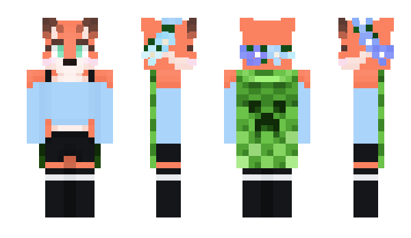 Minecraft skin BadW0lf0203