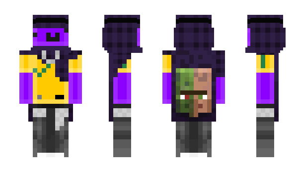 Minecraft skin Lunarized