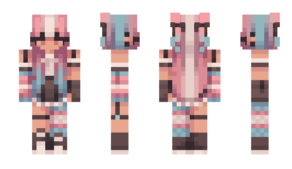 Minecraft skin AmyF1sh