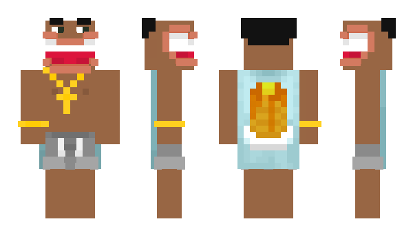 Minecraft skin RohanShawarma