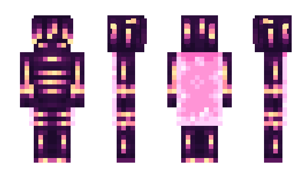 Minecraft skin HoneyGlazedLOL