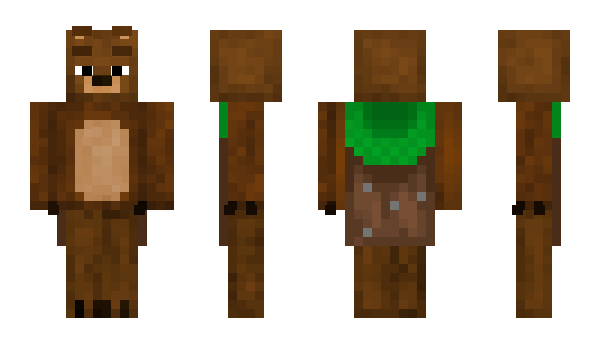 Minecraft скин по нику MEDBEDb357