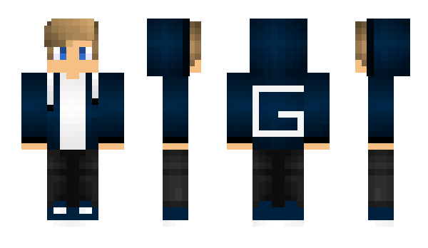 Minecraft skin Blaublitz0106