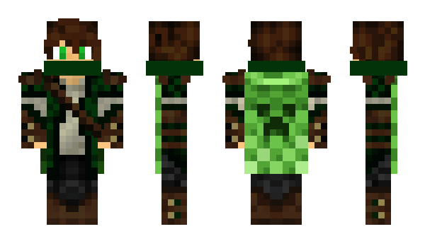 Minecraft skin GreenDAS