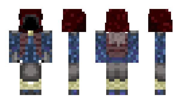 Minecraft skin Q___