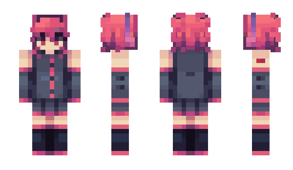 Minecraft скін по ніку TripleBaka