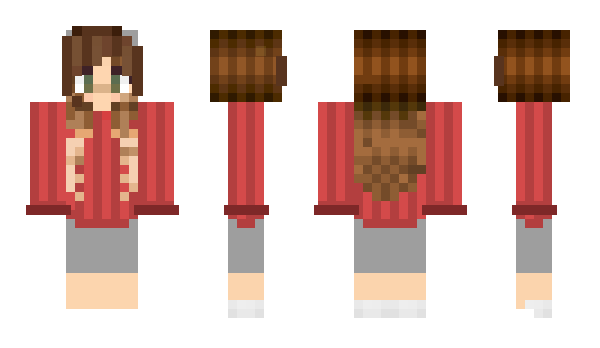 Minecraft skin KlairNice