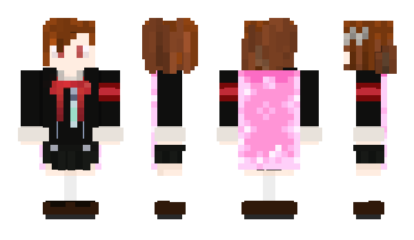 Minecraft skin mochiko666