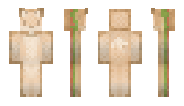 Minecraft skin hanwool