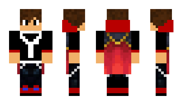 Minecraft skin Zhesta