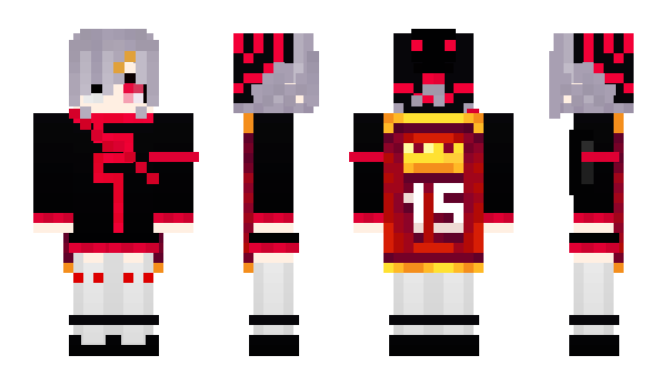 Minecraft skin A6_Popukar