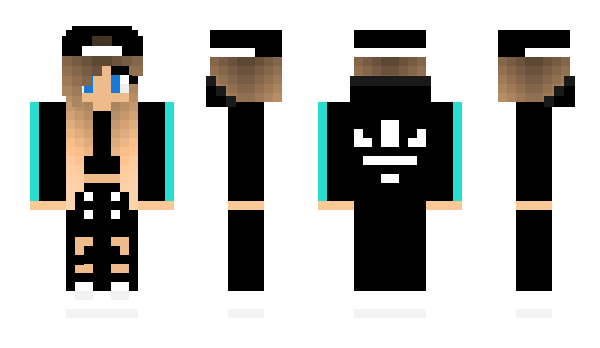 Minecraft skin Tea_sa