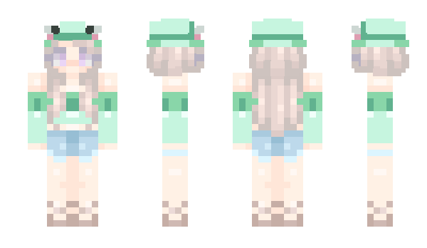 Minecraft skin bunny_buns