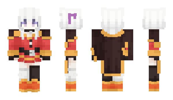 Minecraft skin Megumilia