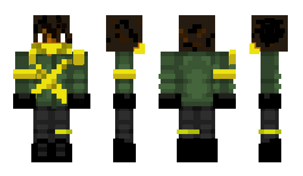 Minecraft skin riquie