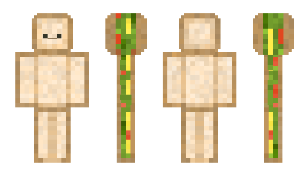 Minecraft skin Sandwichi