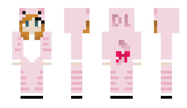 Minecraft skin DesiLu