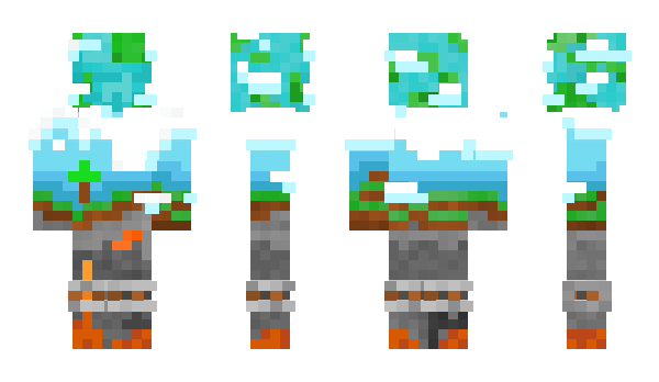 Minecraft скин по нику WantAction