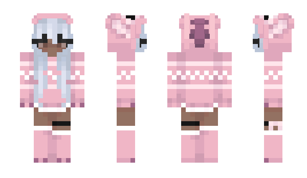 Minecraft skin pinkvoido