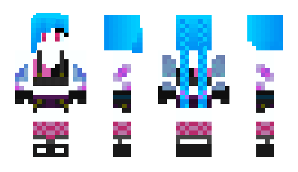 Minecraft skin MariCharco