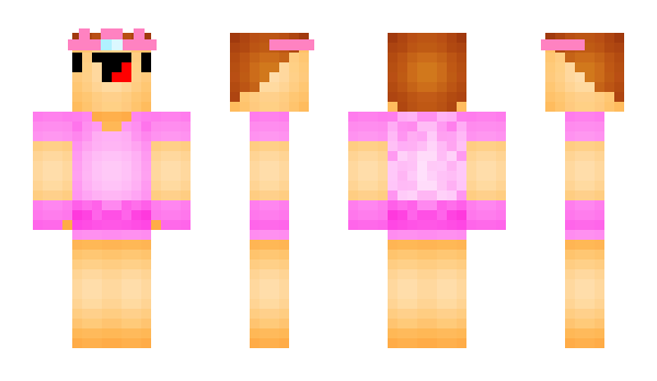 Minecraft skin PinkNoob
