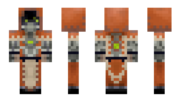 Minecraft skin T_BlackFez