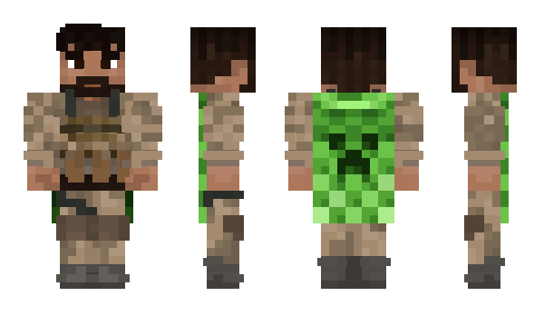 Minecraft skin MagKoldun