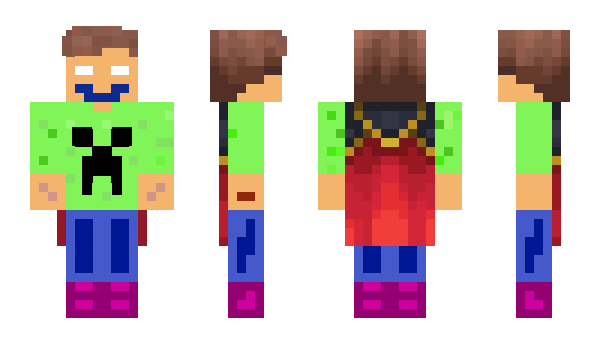 Minecraft skin Jaspock