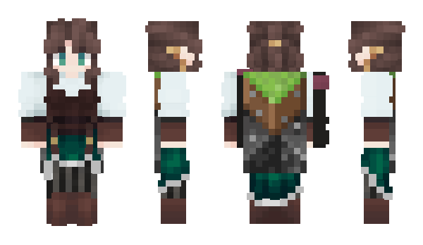 Minecraft skin Nerunah