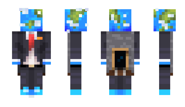 Minecraft skin EarthMC
