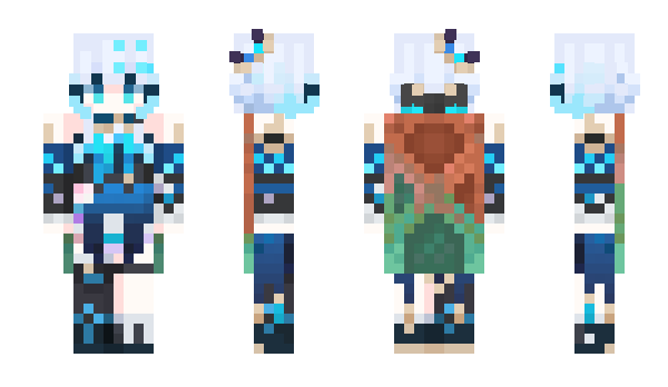 Minecraft skin Haniche