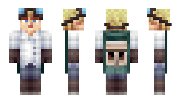 Minecraft skin Marcantouf