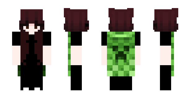 Minecraft skin Dwnielah