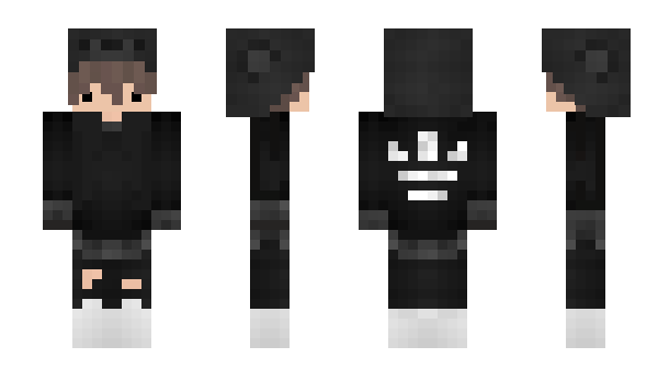 Minecraft skin OverRage_