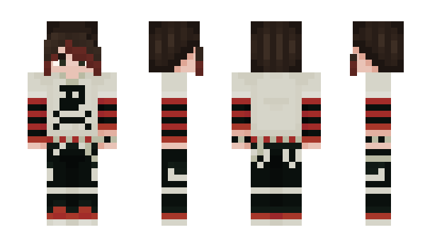 Minecraft skin montysaurr