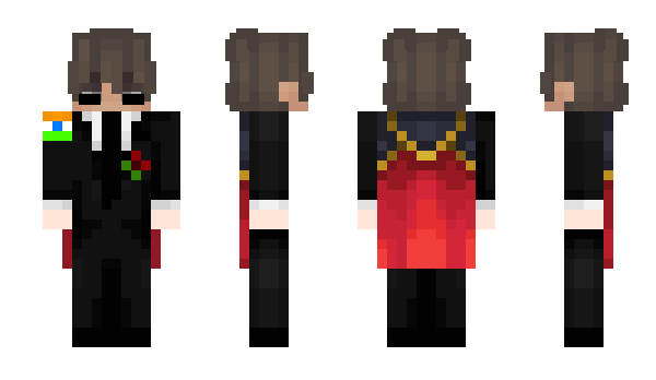 Minecraft скин по нику FlameDrag