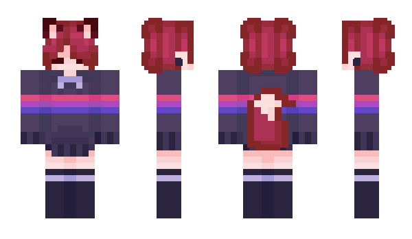 Minecraft skin Norwiiithefluff