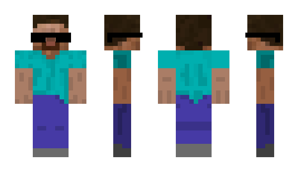 Minecraft skin VlBE