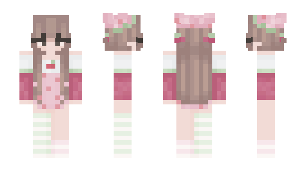 Minecraft skin lilasmila1